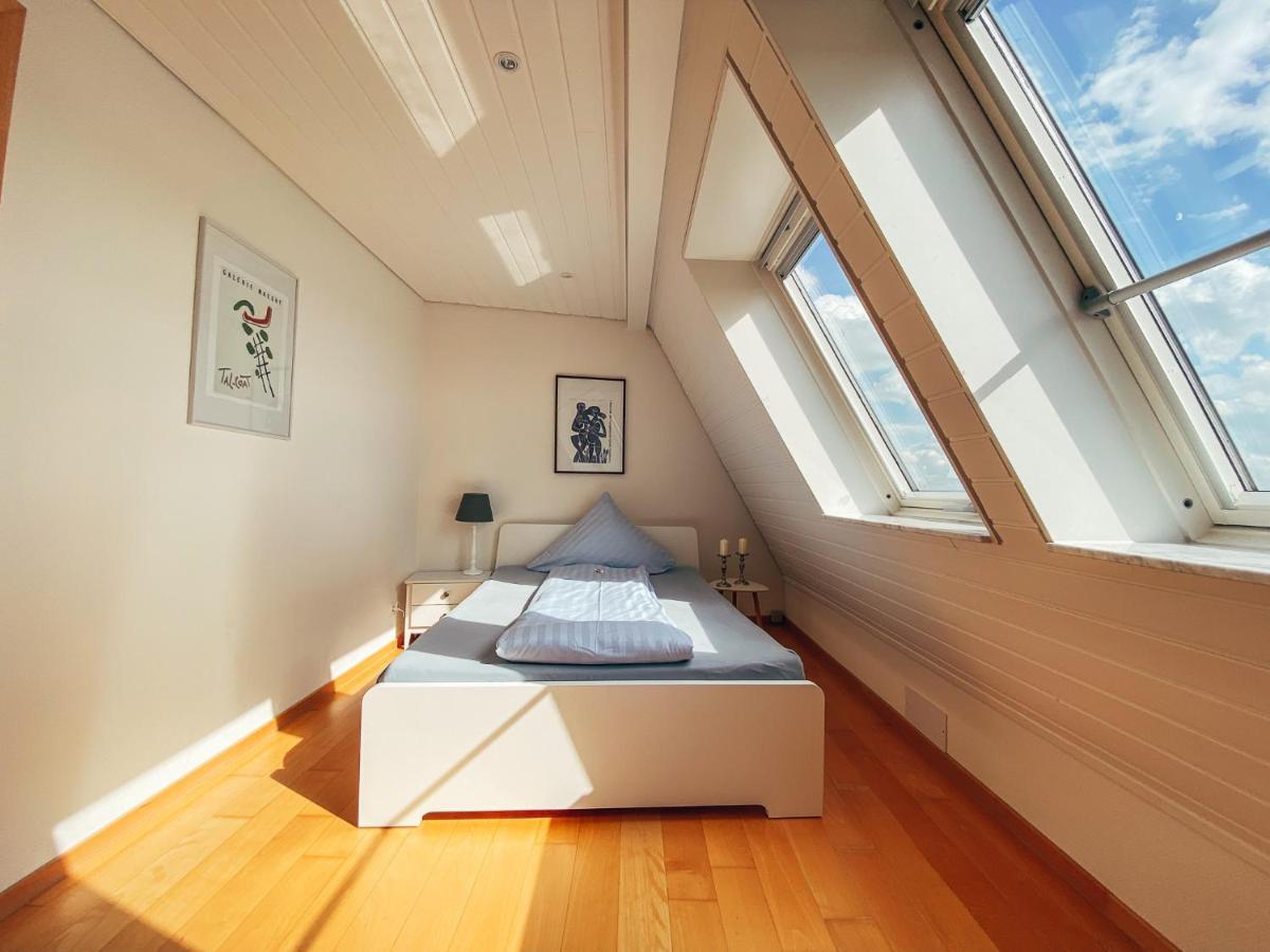 Rheinloft 3 - Grosse Giebelwohnung Mit Dachterrassen An Der Rheinpromenade Emmerich Exterior foto